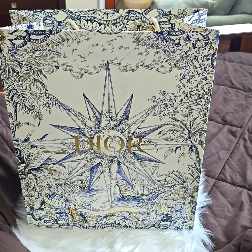 Dior paper gift bag